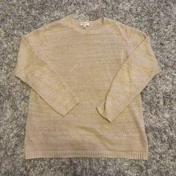 BEAUTY&YOUTH 베이지 니트 스웨터 M