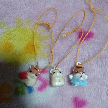 햄스터 구락부 헤이세이 레트로 당시 물품 키링 스트랩