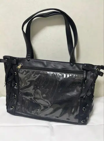 WEGO 레이스업 이타백 블랙 F 사이즈 이타백 덕질