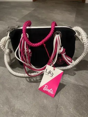 [ 새상품 미사용 ] Barbie LAK3 한정판 백 블랙/핑크