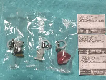 스누피 메지루시 액세서리 3종 세트