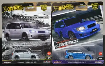 핫휠 스바루 포레스터 STi 2대 세트 미개봉