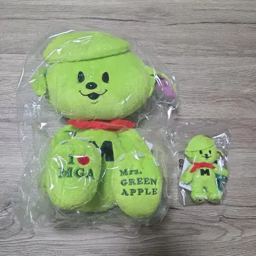 [ 새상품 ] Mrs. GREEN APPLE 메멜 봉제 인형 키링