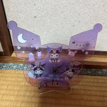 쿠로미짱 아크릴 시계 스탠드식 산리오