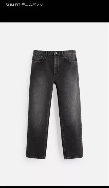 ZARA origins / 슬림 핏 / 그레이 / 데님 팬츠 / 38