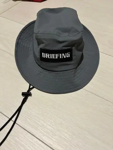 BRIEFING 버킷햇 그레이 M 사이즈