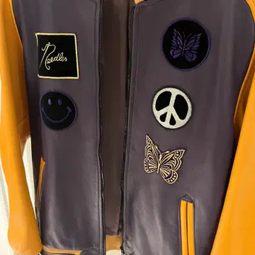 最終値下げNEEDLES Award JacketCowhide Leather NEEDLES X Schott Track Jacket - Cowhide Leather – unexpected store