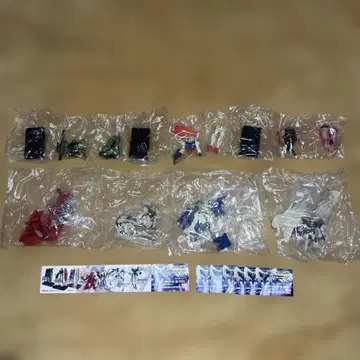 기동전사 건담 MS 셀렉션 7종 세트 북 포함 미개봉