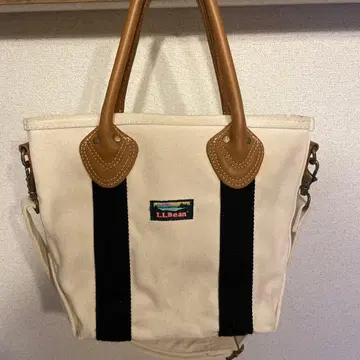 [ LLBean ] 카타딘 2WAY 토트백 가죽 x 캔버스