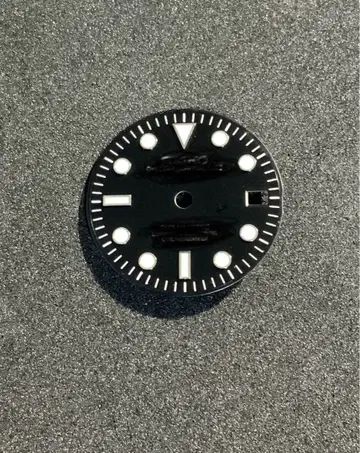 다이버즈 다이얼 S nh34용 gmt 화이트 문자