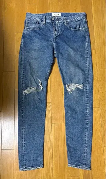 데님 블루 데미지 유나이티드 애로우즈 monkey time