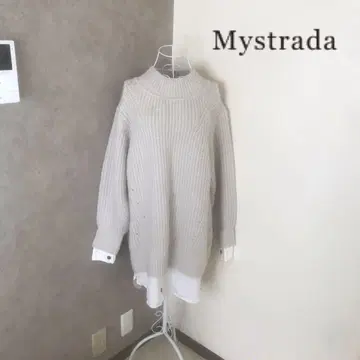 마이 스트라다 1회 착용 니트