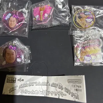 마츠다이라 켄 x 키티 플랫 메지루시 액세서리 5종