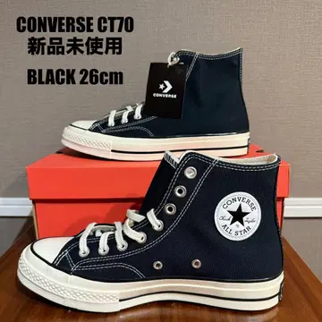 CONVERSE CT70 블랙 26cm 미사용 새상품