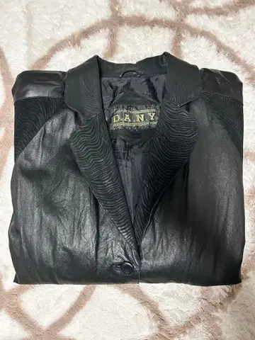 [ 디자이너 ] D.A.N.Y 가죽 코트