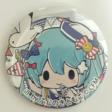 하츠네 미쿠 후지노키 토모코 요코하마 인형의 집 캔뱃지 피규어전