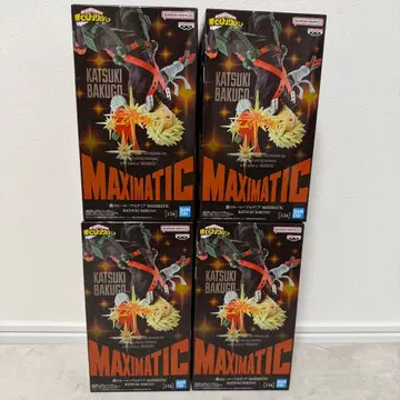히로아카 MAXIMATIC 바쿠고 카츠키 피규어 묶음 판매 4세트