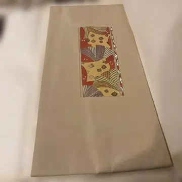 나고야 오비 라이트 브라운 (은행잎 무늬)