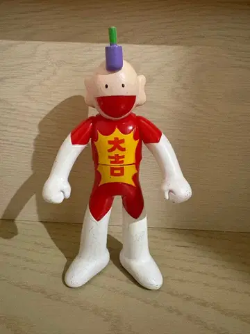 돗토모 럭키맨 소프트 비닐 피규어 1994년