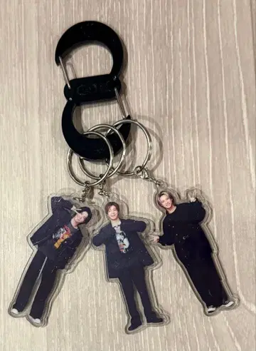 아크릴 피규어 키링 3개 세트