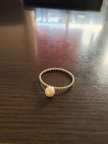K10WG 펄 반지