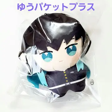 귀멸의 칼날 포니 스텝 무이치로 봉제 인형 마스코트 키링