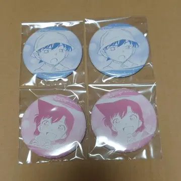 명탐정 코난 앱 캔뱃지 남도일(쿠도 신이치) 유미란(모리 란)