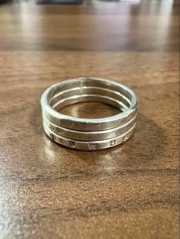 kensscratch 3라인-반지 R25 실버 반지