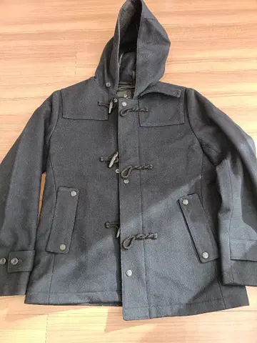 뷰티 앤 유스 BEAUTY & YOUTH 후드 부착 더플 코트