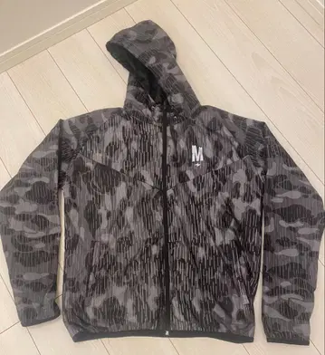 MSC NEWYORK 리플렉터 카모 패턴 후드티