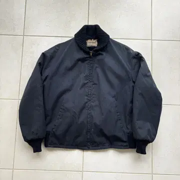 60s 빈티지 파라오 자켓 다크 네이비 XL 더비 자켓