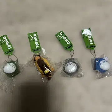 지브리 스트랩 4개 세트