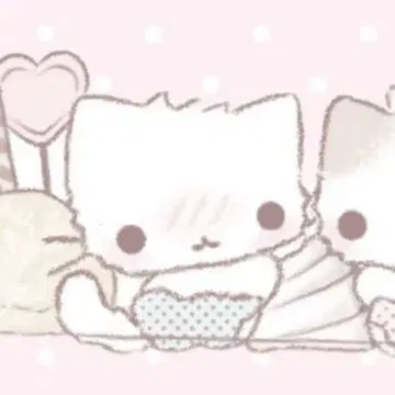 귀여운 고양이 캐릭터 아크릴 스탠드