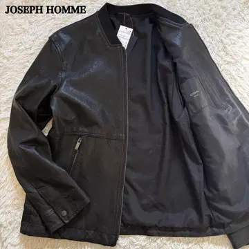 새상품 신상 슈링크 에어 가죽 자켓 블루종 MA-1 블랙 M