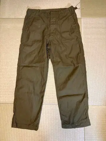 Foremost Garments 카고 팬츠 올리브 그린 38