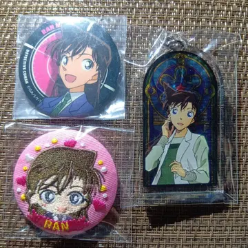 명탐정 코난 유미란(모리 란) 아크릴 키링 캔뱃지