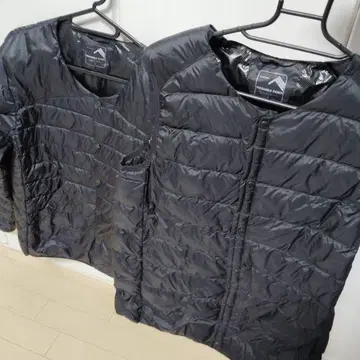 워셔블 다운 다운 베스트 2벌 세트 워크맨 L 사이즈