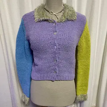 Unif 크롭 가디건