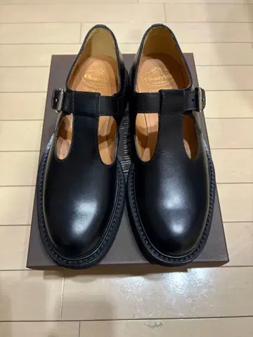 [ 미사용 새상품 ] church's/처치 가죽 샌들