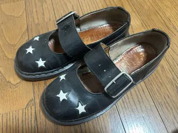 블랙 가죽 메리 제인