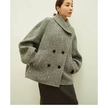 CLANE 오버 트위드 코트 사이즈 0