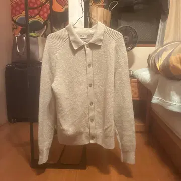 COS 라이트 그레이 가디건 EUR XS