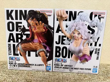 원피스 KING OF ARTIST 루피&Bonnie 피규어 2체 세트