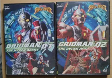 DVD [전광초인 그리드맨] vol.1 vol.2