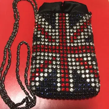 유니언 잭 큐빅 미니 숄더