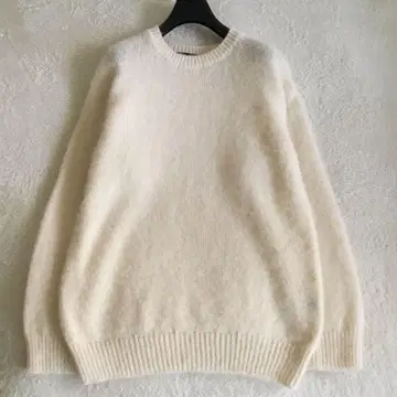 SHIPS 쉽스 셰틀랜드 타입 울 샤기 니트 S