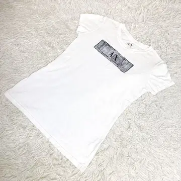 아르마니 익스체인지 티셔츠 화이트 XS