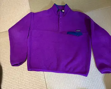 patagonia 스냅T XL 퍼플 눈 없음