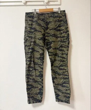 BEAMSBOYWEAR 타이거 카모플라주 카고 팬츠