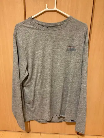 patagonia 그레이 긴팔 티셔츠 L